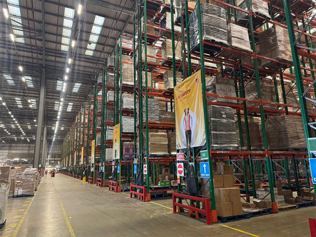 Homebase racking and mezzanine removal project